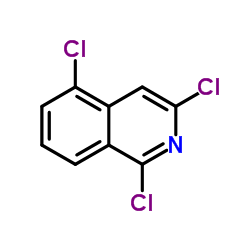 1,3,5-Trichloroisoquinoline structure, CAS 1259224-03-7
