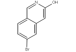 6-bromoisoquinolin-3-ol structure, CAS 1031927-91-9