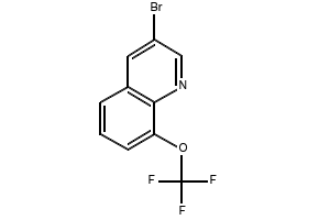 8-(trifluoromethoxy)quinoline structure, CAS 1251032-62-8