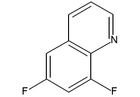 6,8-difluoroquinoline structure, CAS 145241-75-4