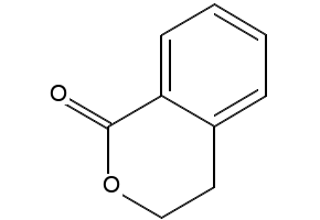 Isochroman-1-one;3,4-dihydro-1H-2-benzopyran-1-one structure, CAS 4702-34-5