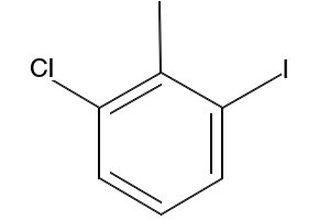6-Chloro-2-iodotoluene structure, CAS 42048-11-3
