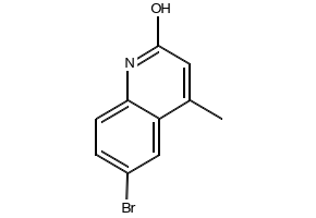 6-bromo-4-methylquinolin-2-ol structure, CAS 89446-19-5