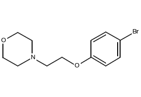 4-[2-(4-Nitrophenoxy)ethyl]morpholine structure, CAS 65300-53-0