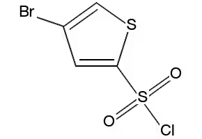 4-Bromo-2-thiophenesulfonylchloride structure, CAS 185329-76-4