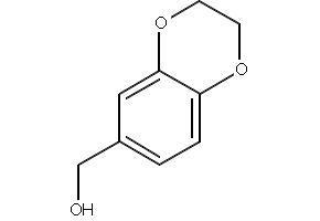 2,3-Dihydro-1,4-benzodioxin-6-methanol structure, CAS 39270-39-8