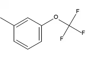 3-Trifluoromethoxytoluene structure, CAS 705-44-2