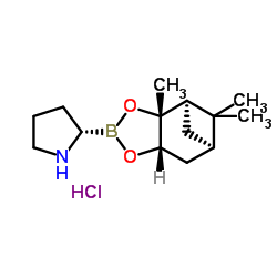 (S)-BoroPro-(-)-Pinanediol-HCl structure, CAS 149716-73-4