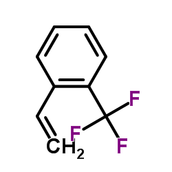 2-Trifluoromethylstyrene structure, CAS 395-45-9