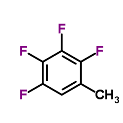 2,3,4,5-Tetrafluorotoluene structure, CAS 21622-19-5