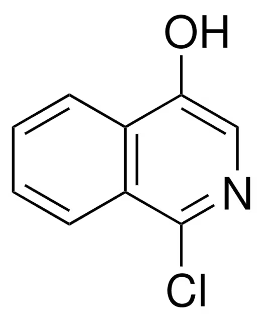 1-Chloro-4-hydroxyisoquinoline structure, CAS 3336-43-4