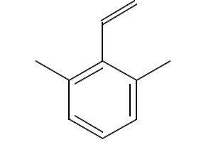 1,3-dimethyl-2-vinylbenzene structure, CAS 2039-90-9