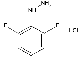 2,6-DifluorophenylhydrazineHCl structure, CAS 502496-26-6
