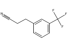 3-[3-(Trifluoromethyl)phenyl]-propanenitrile structure, CAS 95096-06-3