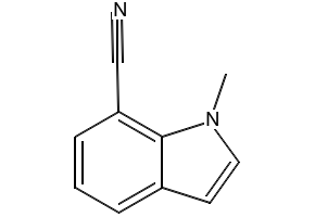 1-aminoisoquinoline-7-carbonitrile structure, CAS 215454-25-4