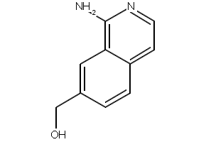 1-aminoisoquinoline-7-carboxylicacid structure, CAS 221050-71-1