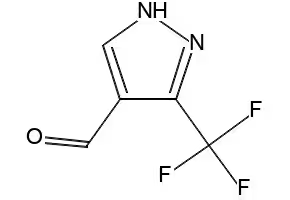3-(Trifluoromethyl)-1H-pyrazole-4-carbaldehyde structure, CAS 1001020-14-9
