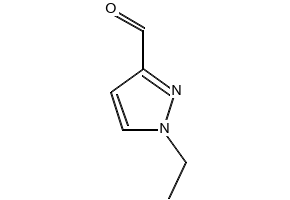 1-ethyl-1H-pyrazole-3-carbaldehyde structure, CAS 942319-16-6