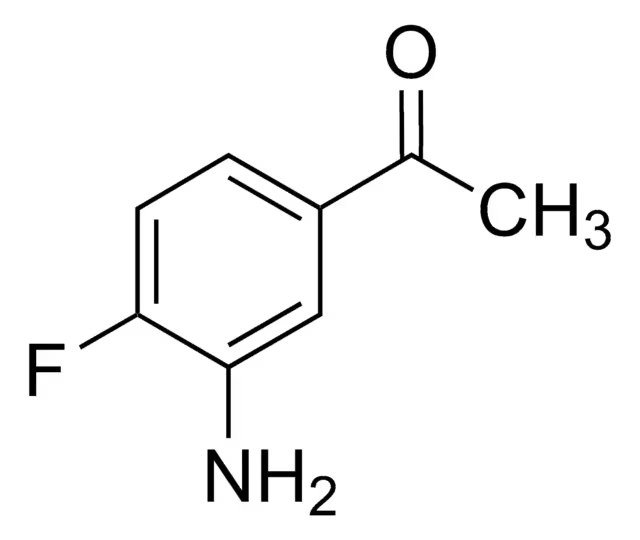 3'-Amino-4'-fluoroacetophenone structure, CAS 2002-82-6