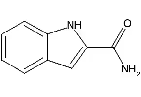 1H-indole-2-carboxamide structure, CAS 1670-84-4
