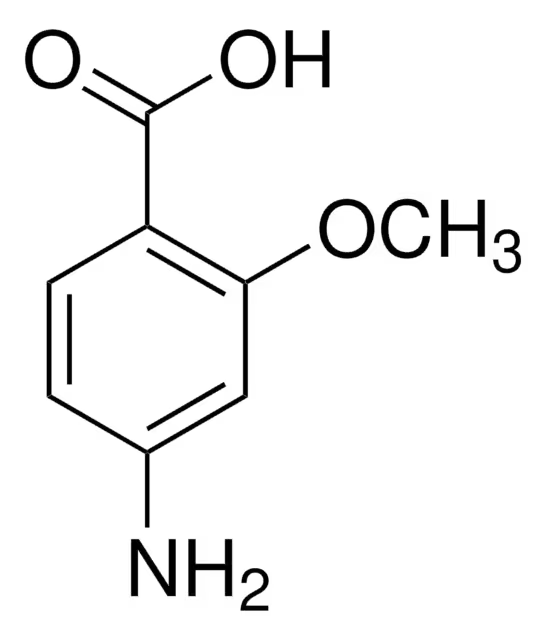 4-Amino-2-methoxybenzoicacid structure, CAS 2486-80-8