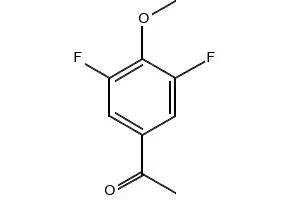 3,5-Difluoro-4-methoxyacetophenone structure, CAS 170570-79-3