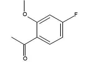 4'-Fluoro-2'-methoxyacetophenone structure, CAS 51788-80-8