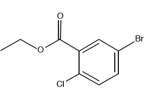 Ethyl5-bromo-2-chlorobenzoate structure, CAS 76008-73-6