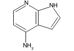 1H-pyrrolo[2,3-b]pyridin-4-amine structure, CAS 74420-00-1