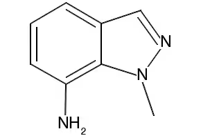 1-methyl-1H-indazol-7-amine structure, CAS 41926-06-1