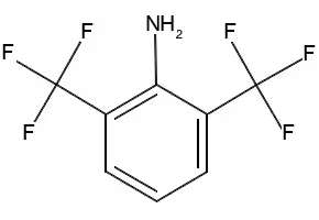 2,6-Bis(trifluoromethyl)aniline structure, CAS 313-13-3