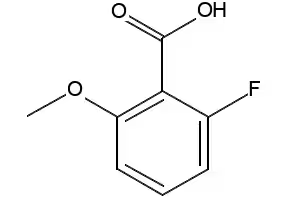 2-Fluoro-6-methoxybenzoicacid structure, CAS 137654-21-8