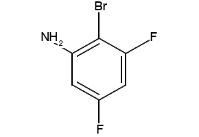 4-Bromo-3,5-difluoroaniline structure, CAS 500357-40-4