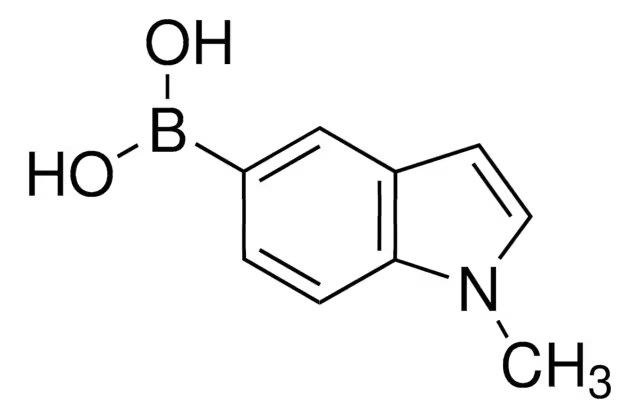 1-methyl-1H-indol-5-yl-5-boronicacid structure, CAS 192182-55-1