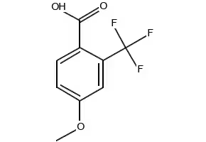 4-Methoxy-2-(trifluoromethyl)benzoicacid structure, CAS 127817-85-0
