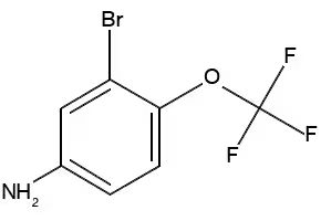 3-Bromo-4-(trifluoromethoxy)aniline structure, CAS 191602-54-7