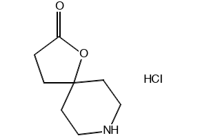 1-Oxa-8-aza-spiro[4.5]decan-2-one;hydrochloride structure, CAS 374794-92-0