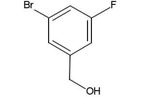 3-Bromo-5-fluorobenzylalcohol structure, CAS 216755-56-5