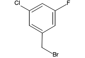 3-Chloro-5-fluorobenzylbromide structure, CAS 493024-39-8