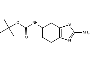 2-(2-amino-4,5,6,7-tetrahydrobenzo[d]thiazol-6-yl)isoindoline-1,3-dione structure, CAS 104618-33-9