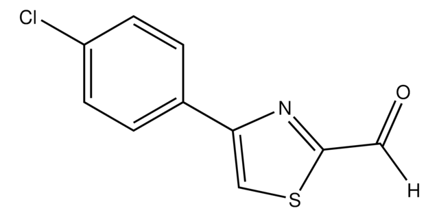 2-(2-chlorophenyl)thiazole-4-carbaldehyde structure, CAS 639517-84-3