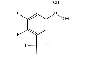 3,4-Difluoro-5-(trifluoromethyl)benzylbromide structure, CAS 239079-92-6