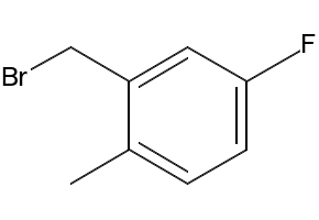 5-Fluoro-2-methylbenzylbromide structure, CAS 261951-71-7