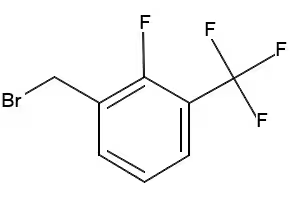 2-Fluoro-3-(trifluoromethyl)benzylbromide structure, CAS 184970-25-0