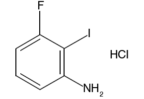 3-Fluoro-2-iodoaniline structure, CAS 122455-37-2