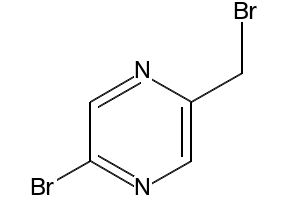 2-(bromomethyl)pyrazine structure, CAS 60023-35-0