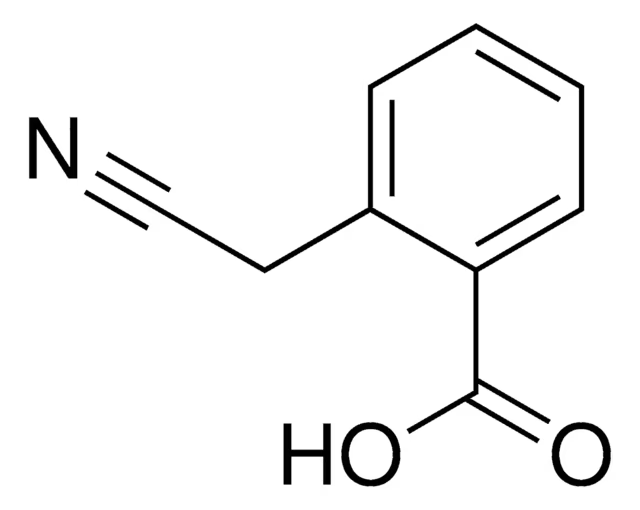 2-(cyanomethyl)benzoicacid structure, CAS 6627-91-4