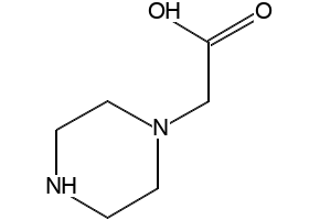 2-(piperazin-1-yl)aceticacid structure, CAS 37478-58-3