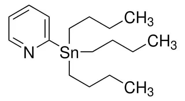 2-(tributylstannyl)pyridine structure, CAS 17997-47-6