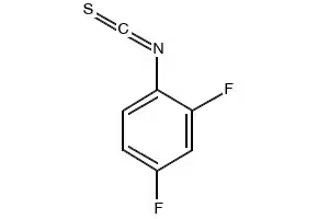 2,4-Difluorophenylisothiocyanate structure, CAS 141106-52-7